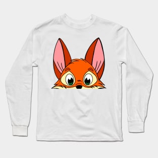 Pop-Up-Fox Long Sleeve T-Shirt